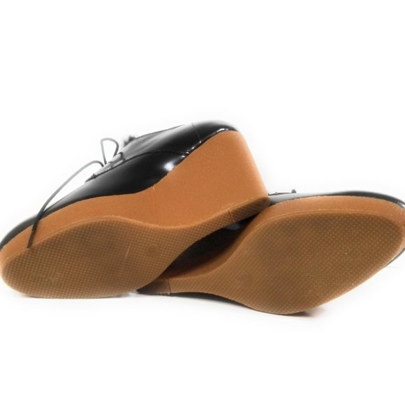 3.1 Phillip Lim Women Black Leather High Wedges La - Picture 7 of 11